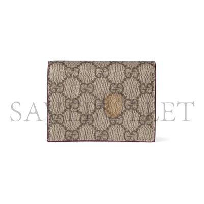 GUCCI GG SMALL WALLET WITH OWL DETAIL 818767 (11*8*3cm)